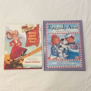 Kids Books Mama Hook And Raggedy Ann both HB
